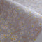 White Yellow Floral Light Grey Cotton